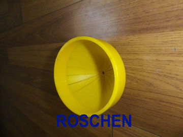 Retentor plástico durável acessório da cesta do demonstrador amarelo do SPT da cor