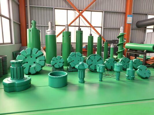 qualidade  DTH Button Bits with Tungsten Carbide, Optimized Flushing, and Proprietary Cemented Carbide Buttons for Down The Hole Drilling fábrica