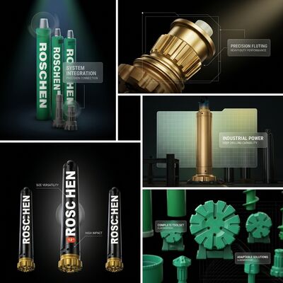 qualidade ROS60 Circulação Reversa DTH Hammer Perfuração Profunda de Alta Pressão Compatível com Sistema Epiroc RC para Exploração de Mineração fábrica