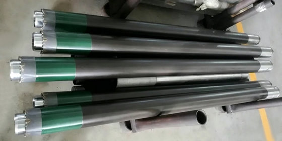 Qualidade T6-101 Tubo de Amostragem de Núcleo Triplo com Revestimento Plástico para Mineração de Superfície e Sondagem Geotécnica fábrica