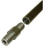 DCDMA uma tubulação de aço da embalagem de Rod 3 medidores de comprimento com 3 TPI de linha pela polegada